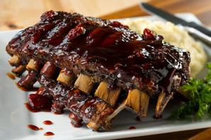 The Landmark Resort | Egg Harbor | Our award-winning Carrington Ribs can be served with regular or cherry BBQ sauce