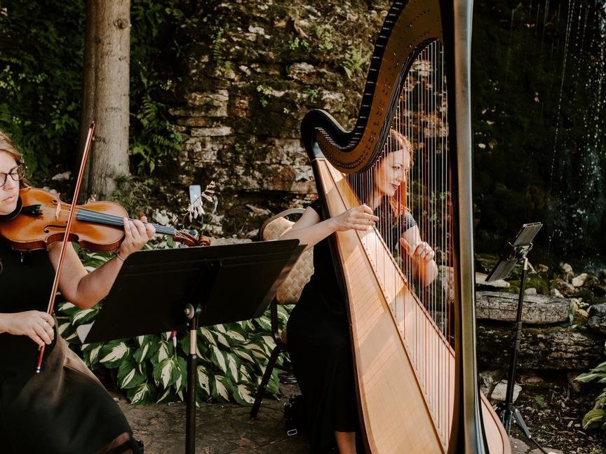 A wedding celebration on our terrace. Photo Credit: Lish Marie Photography