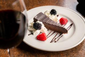 The Landmark Resort | Egg Harbor | Treat yourself to a delicious Chocolate Torte at the Carrington