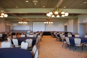 The Landmark Resort | Egg Harbor | The Egg Harbor Room is our largest meeting space - ideal for conferences and big weddings and celebrations