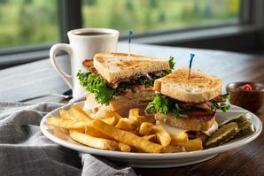 The Landmark Resort | Egg Harbor | The Landmark Club is one of our most delicious sandwiches at the Carrington