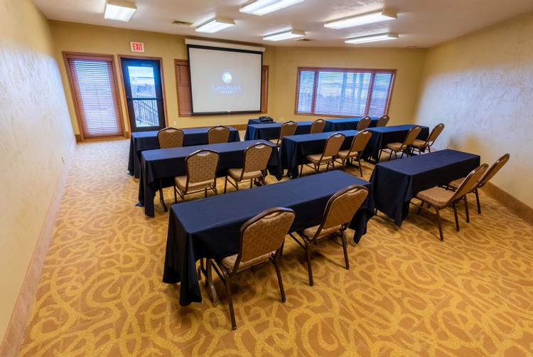The Cove Room is in the Harbor building and offers gorgeous views of the bay of Green Bay.