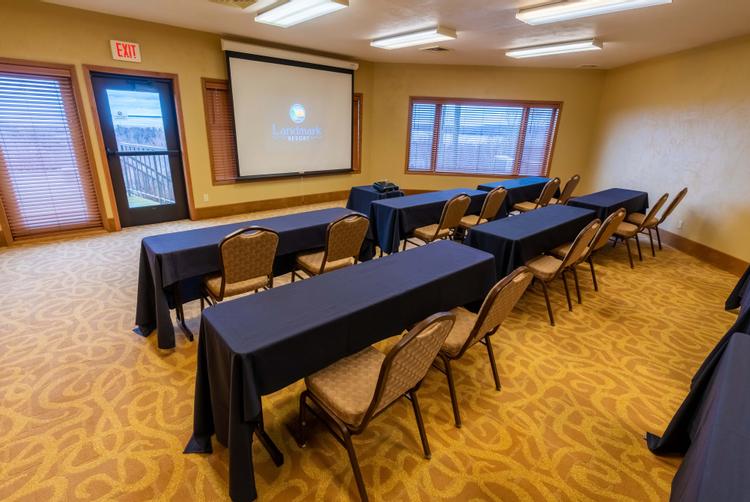 The Cove Room is in the Harbor building and offers gorgeous views of the bay of Green Bay.