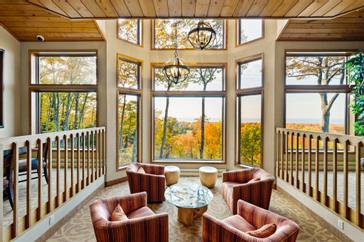 Sit back, relax, and enjoy gorgeous fall colors in Door County at the Landmark Resort