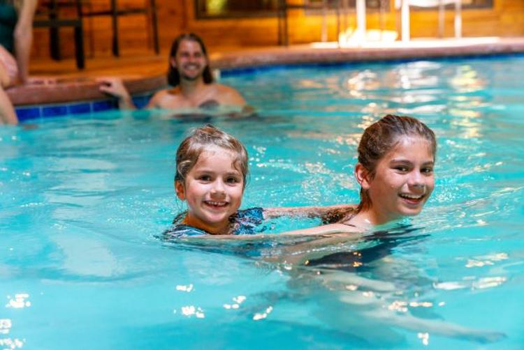 Our indoor pool is open 24/7 all year-round