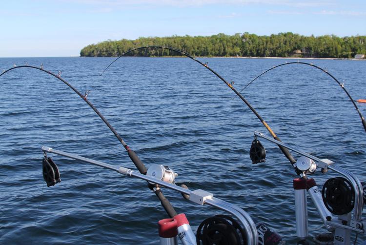 Fishing charters are available for beginners. Photo Credit: Destination Door County